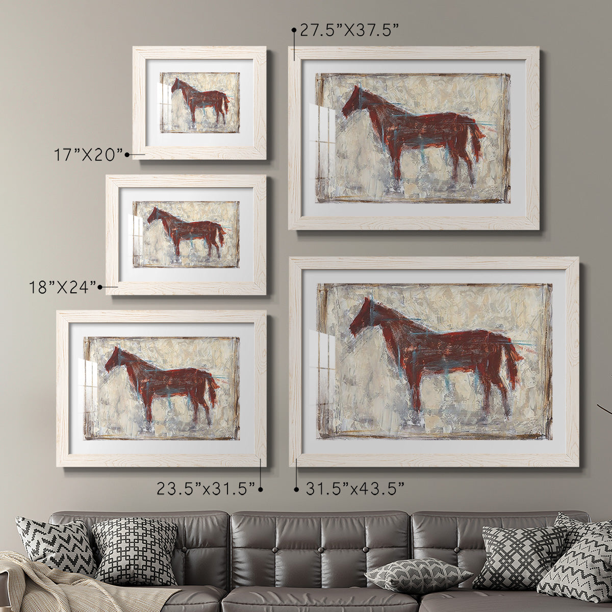 Iron Equine I-Premium Framed Print - Ready to Hang