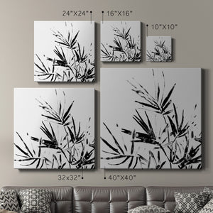 Monochrome Tropic II-Premium Gallery Wrapped Canvas - Ready to Hang