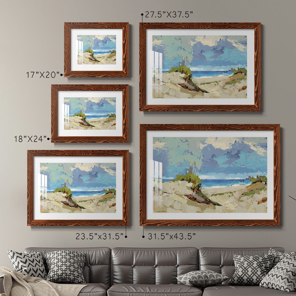 Dunes II-Premium Framed Print - Ready to Hang