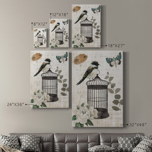 Vintage Menagerie I Premium Gallery Wrapped Canvas - Ready to Hang