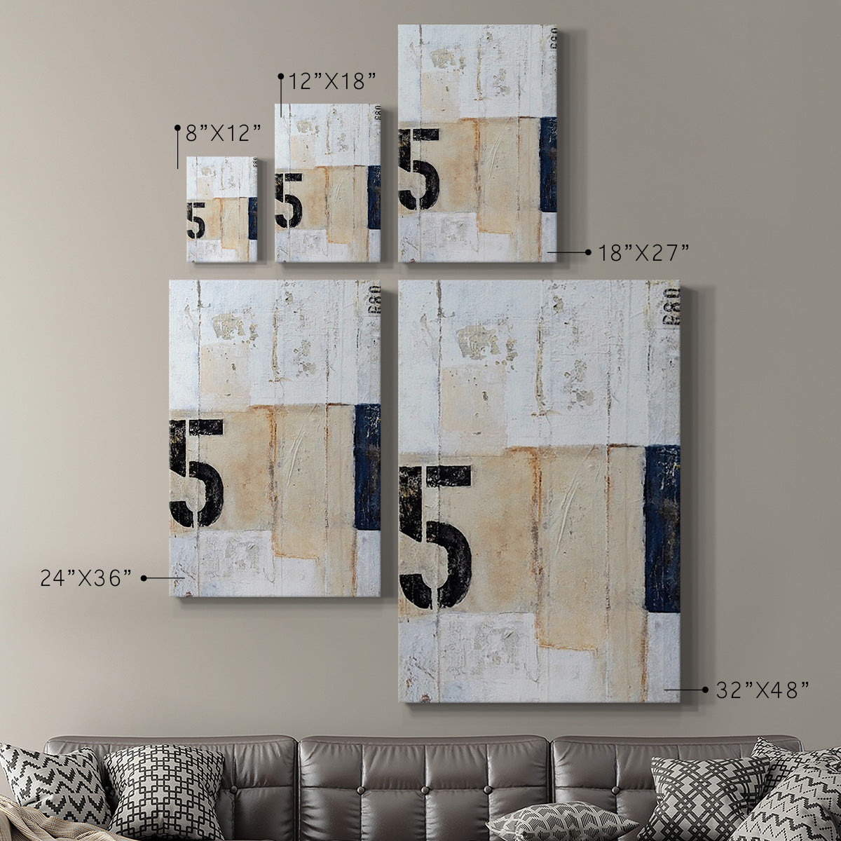 5th Row Premium Gallery Wrapped Canvas - Ready to Hang