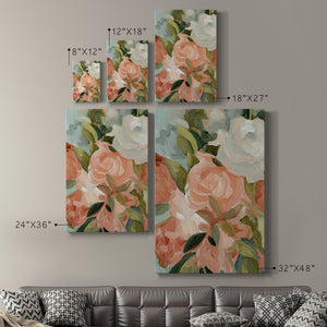 Bouquet Scatter III Premium Gallery Wrapped Canvas - Ready to Hang