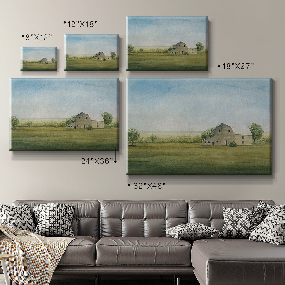 Grove Farm I Premium Gallery Wrapped Canvas - Ready to Hang