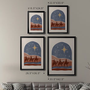 Boho Nativity II Premium Framed Print - Ready to Hang