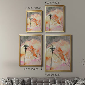 Cloudy Communication II Premium Framed Print - Ready to Hang