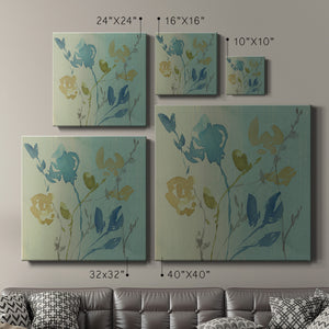 Spa & Sage Bouquet I-Premium Gallery Wrapped Canvas - Ready to Hang