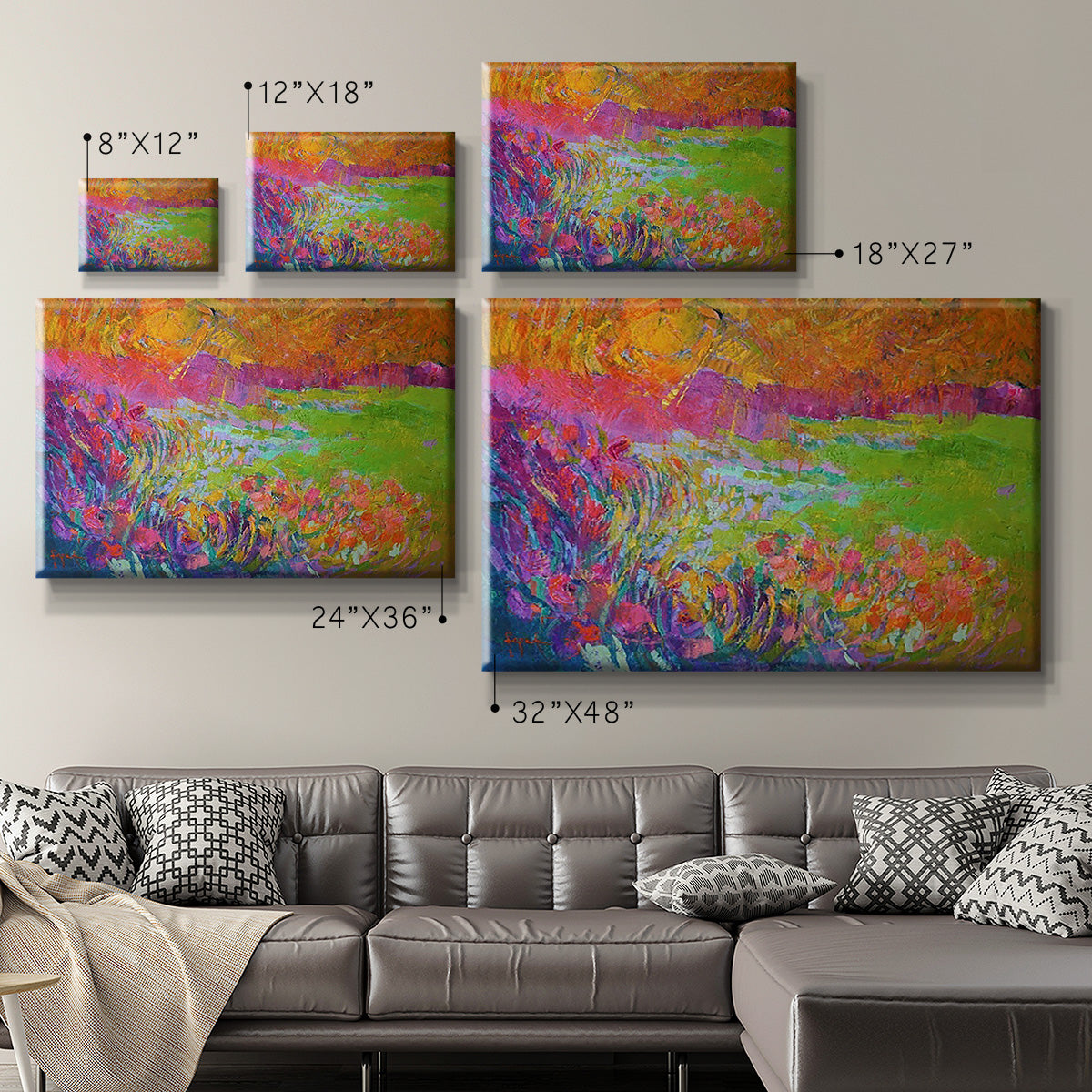 Meadowlands Premium Gallery Wrapped Canvas - Ready to Hang