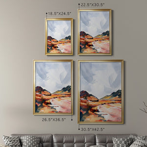 Chromatic Landscapes II Premium Framed Print - Ready to Hang