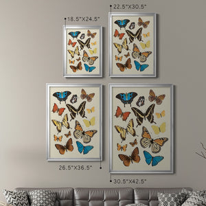 Collected Flutter II Premium Framed Print - Ready to Hang