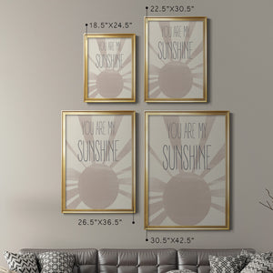 Sunshine Premium Framed Print - Ready to Hang
