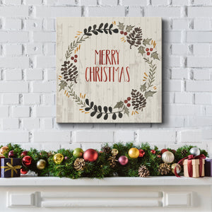 Rustic Christmas II-Premium Gallery Wrapped Canvas - Ready to Hang