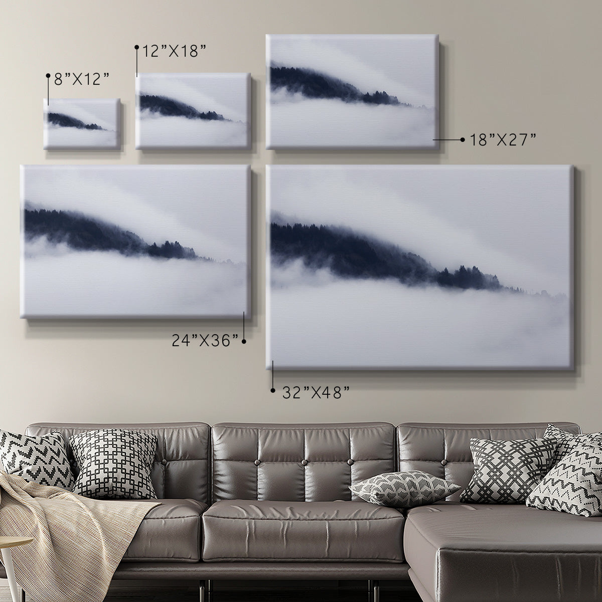 In the Clouds Premium Gallery Wrapped Canvas - Ready to Hang