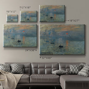 Impression Sunrise - Canvas Art Print