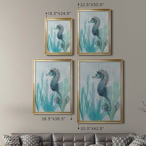 Seahorse II Premium Framed Print - Ready to Hang