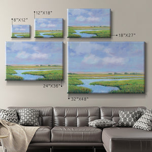 Summer Marsh II Premium Gallery Wrapped Canvas - Ready to Hang