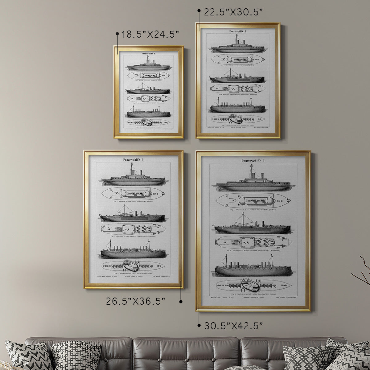 Industrial Ship Premium Framed Print - Ready to Hang