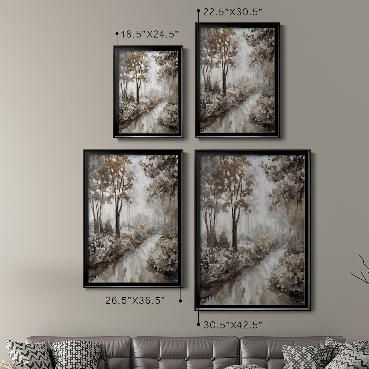 Into the Woods Premium Framed Print - Ready to Hang