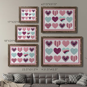 Sweet Valentine Collection A-Premium Framed Canvas - Ready to Hang