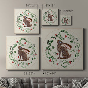 Bunny Folklore III-Premium Gallery Wrapped Canvas - Ready to Hang