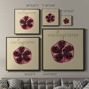Italian Fruit I-Premium Gallery Wrapped Canvas - Ready to Hang