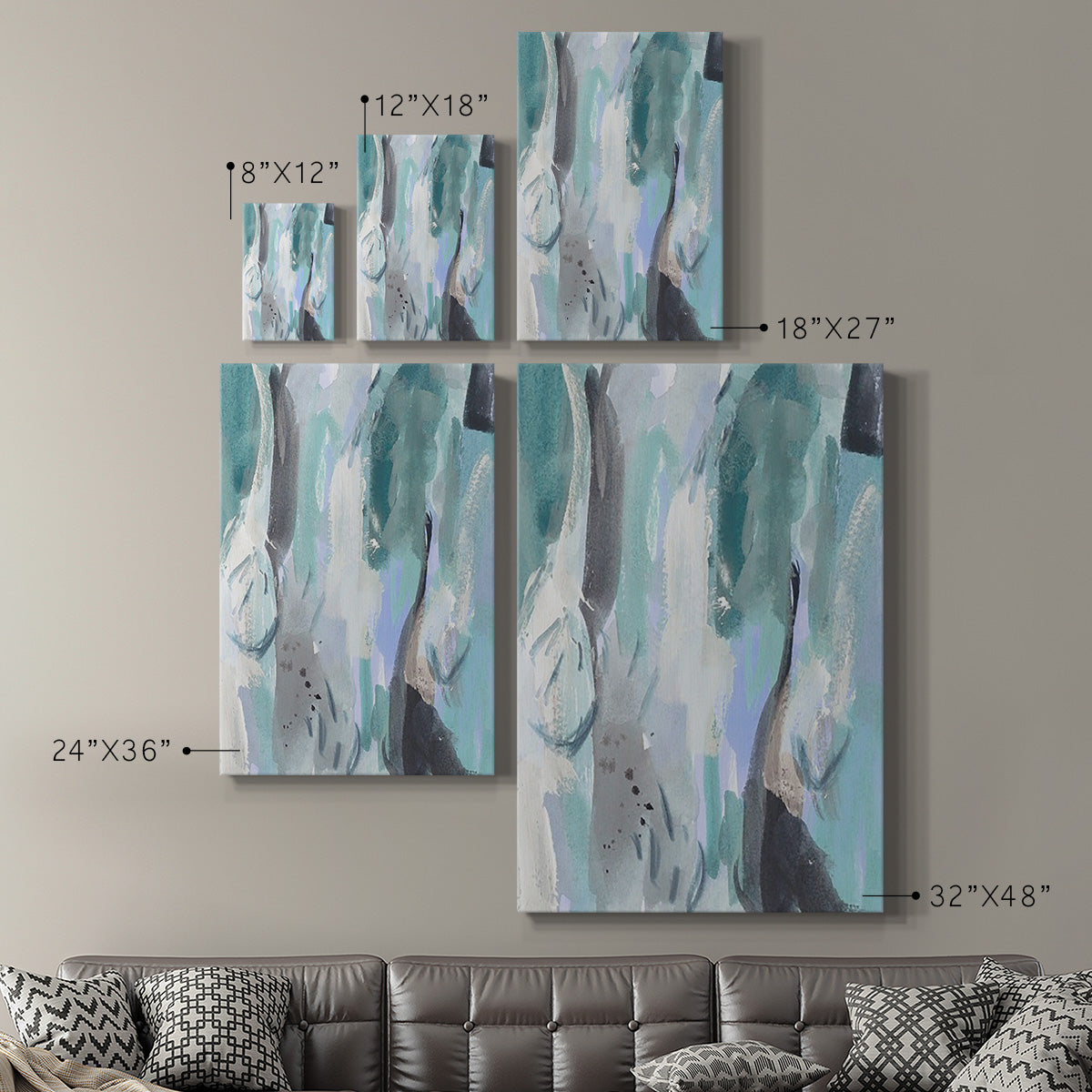 Ocean Crush I Premium Gallery Wrapped Canvas - Ready to Hang
