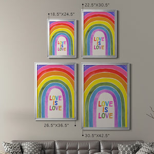 Love Loudly Collection B Premium Framed Print - Ready to Hang