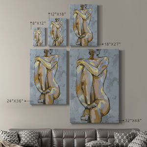 Grey Maiden I Premium Gallery Wrapped Canvas - Ready to Hang
