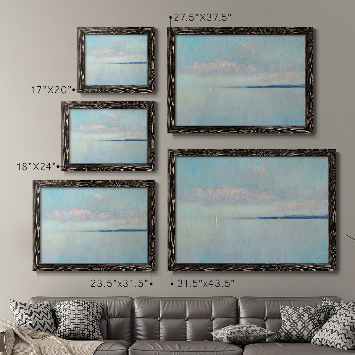 Sunrise Haze-Premium Framed Canvas - Ready to Hang
