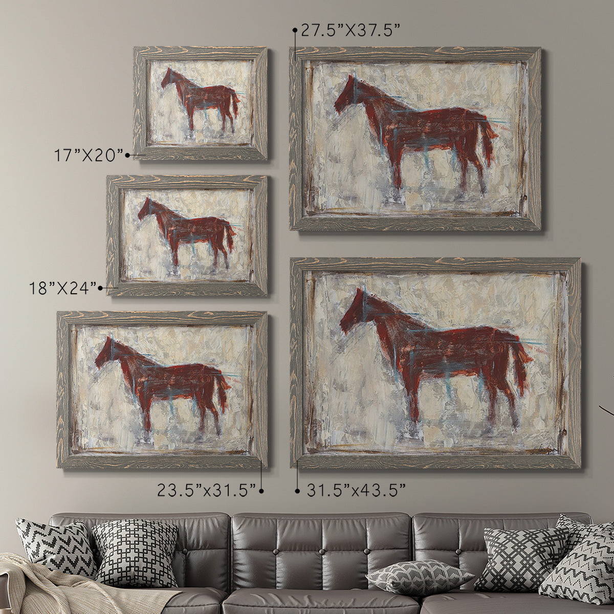 Iron Equine I-Premium Framed Canvas - Ready to Hang