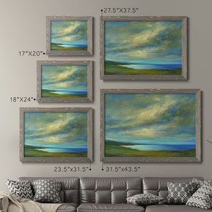 Coastal Views I-Premium Framed Canvas - Ready to Hang