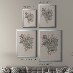 Floral Bouquet I Premium Framed Print - Ready to Hang