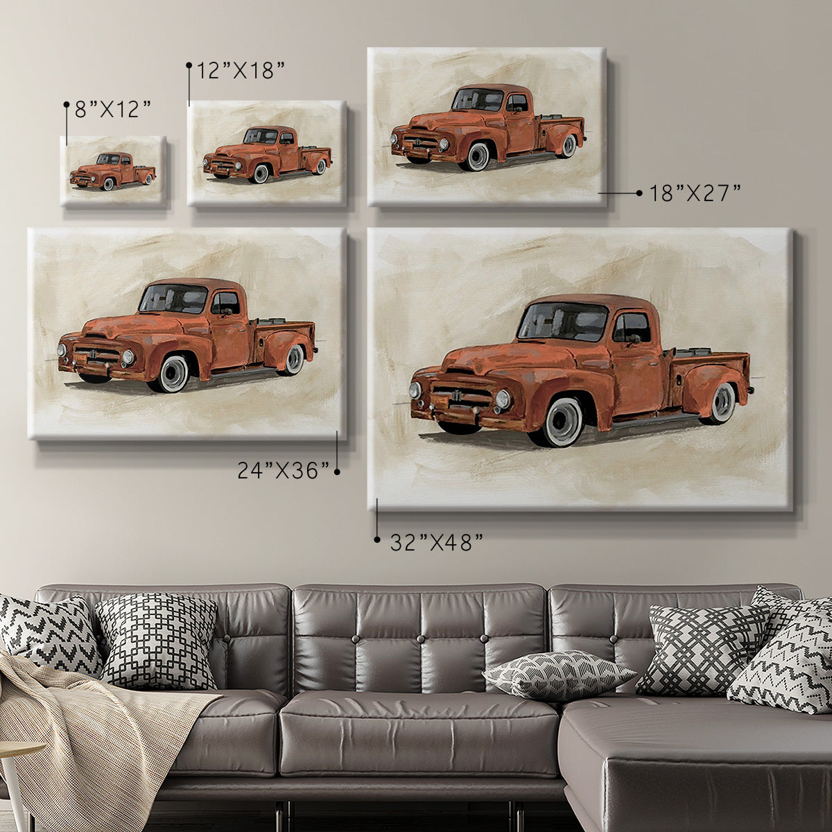Pickup IV Premium Gallery Wrapped Canvas - Ready to Hang