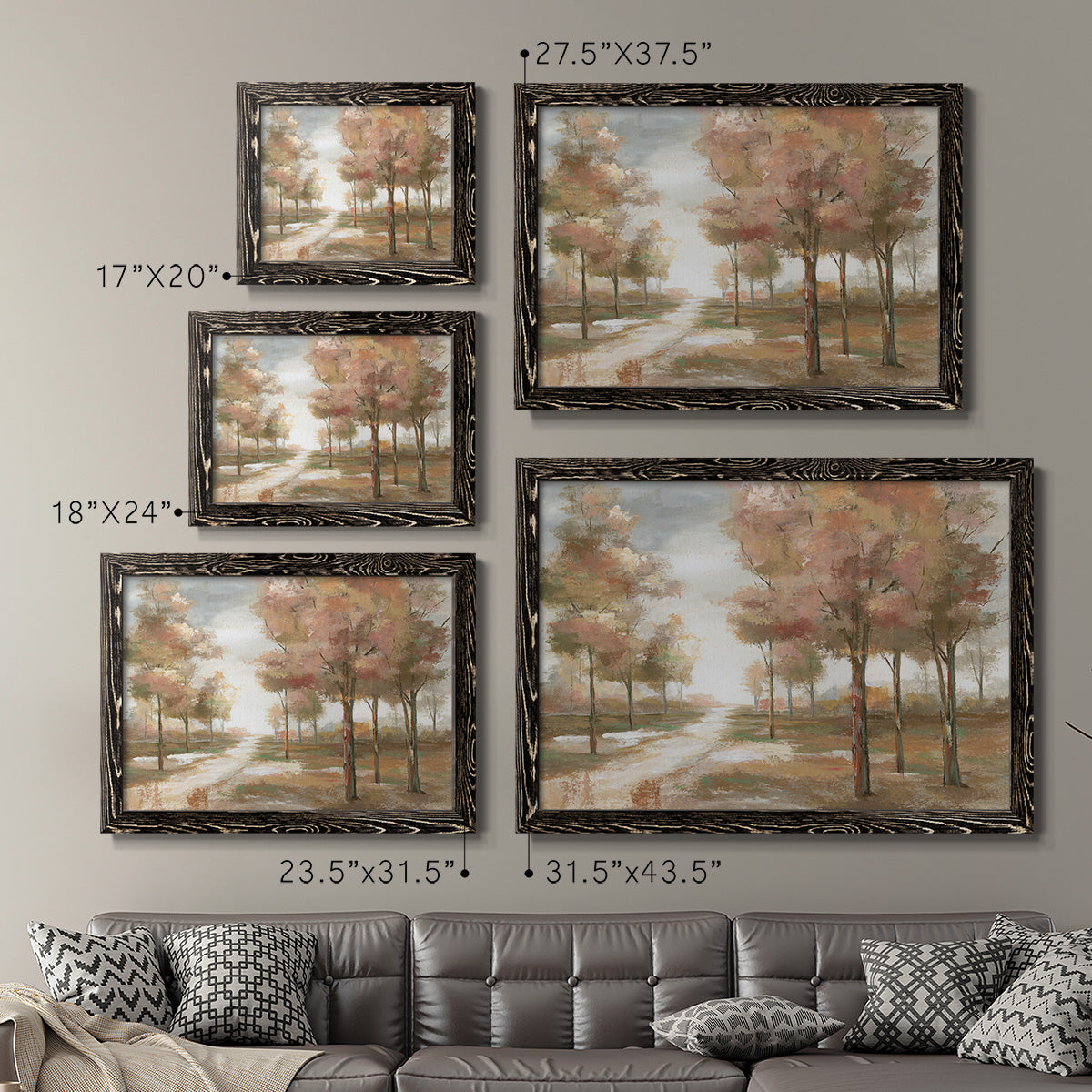 Pastel Park-Premium Framed Canvas - Ready to Hang