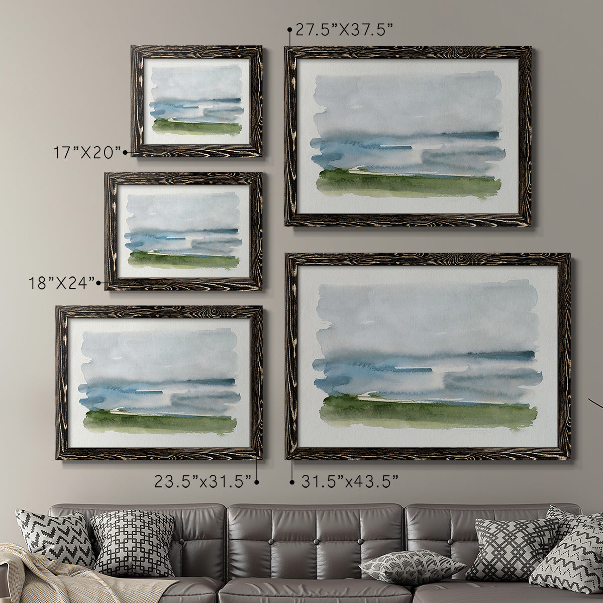 Coastline Splash II-Premium Framed Canvas - Ready to Hang