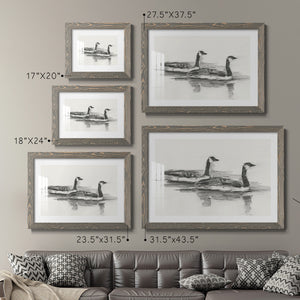 Geese Study I-Premium Framed Print - Ready to Hang