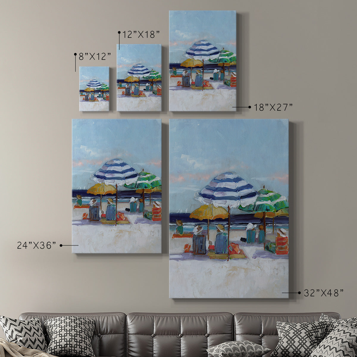 A Day Dream II Premium Gallery Wrapped Canvas - Ready to Hang