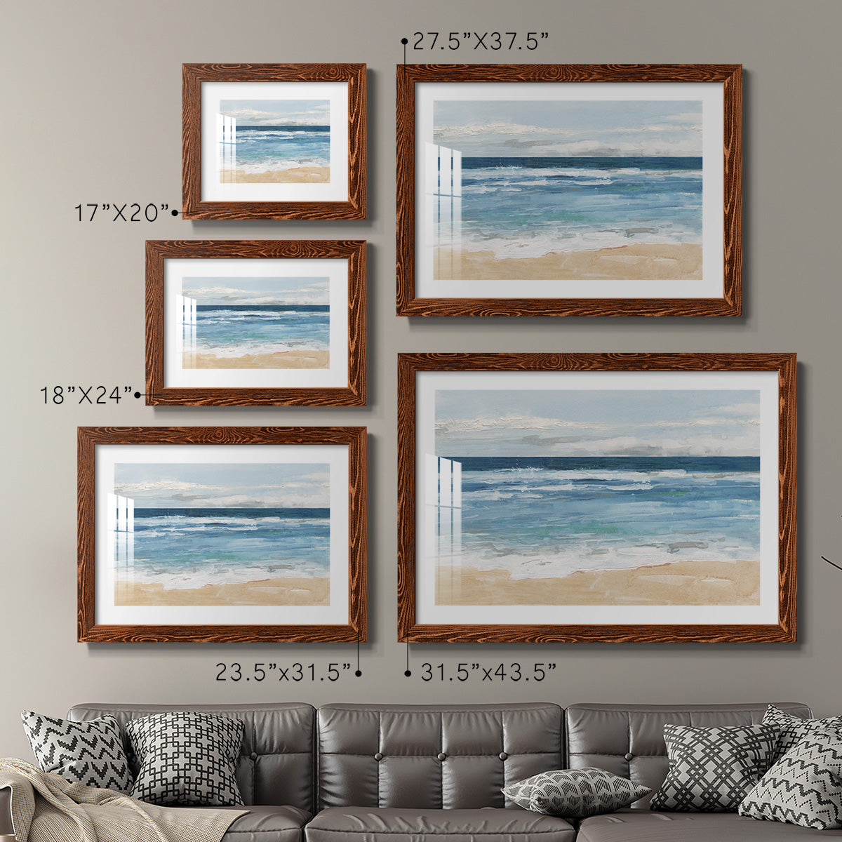 Ocean Waves II-Premium Framed Print - Ready to Hang