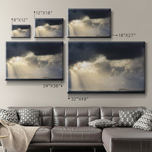 Rays of Light Premium Gallery Wrapped Canvas - Ready to Hang