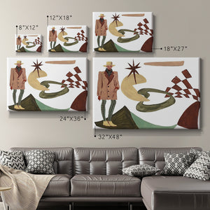 Vintage Vibes IV Premium Gallery Wrapped Canvas - Ready to Hang