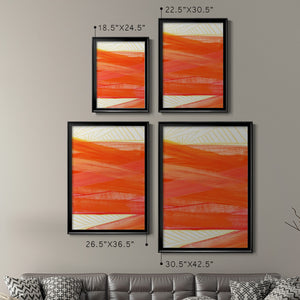 Warm Rays II Premium Framed Print - Ready to Hang