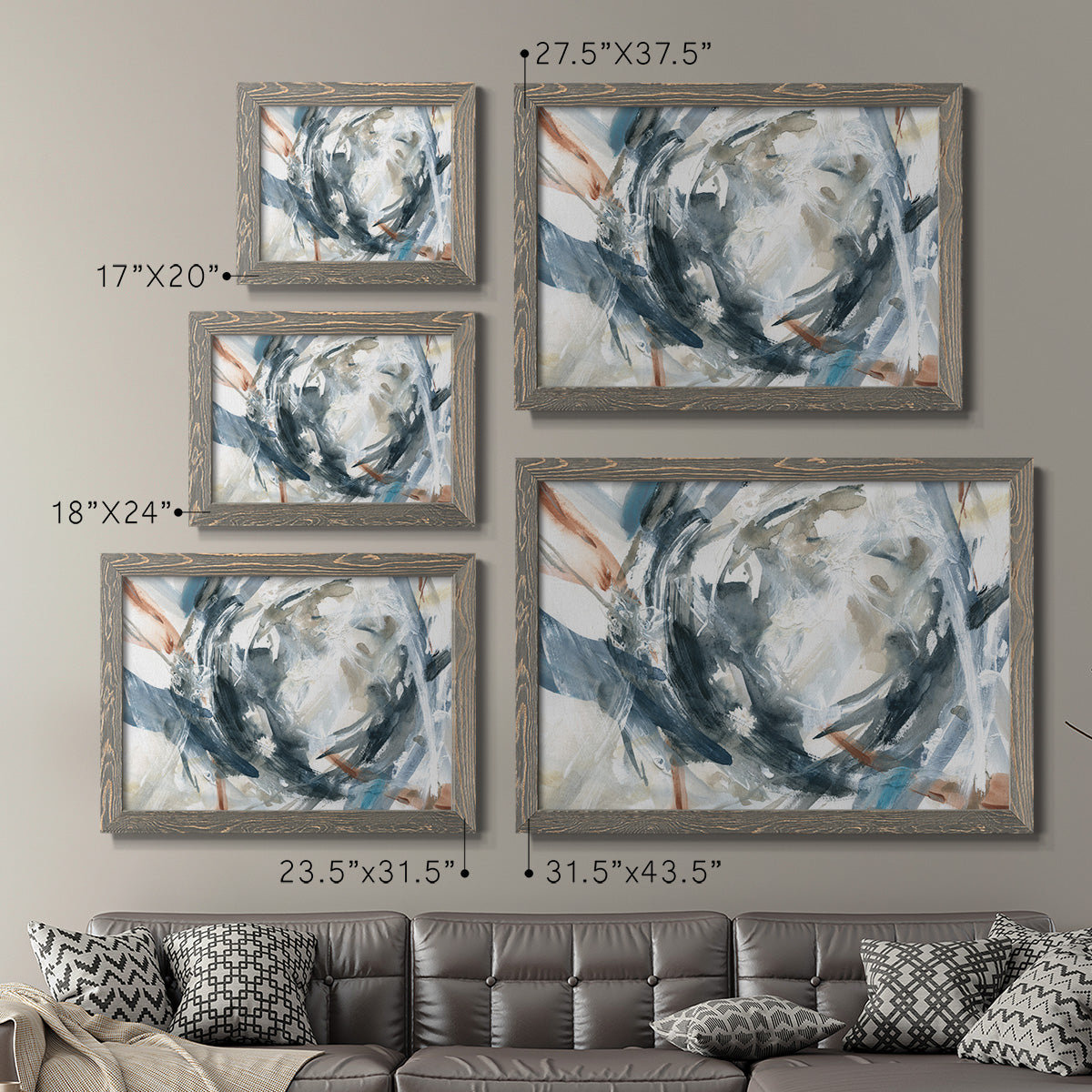 Hypnotic Array-Premium Framed Canvas - Ready to Hang