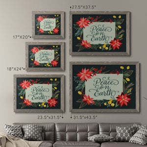 Bright Christmas Night  II-Premium Framed Canvas - Ready to Hang