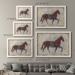 Iron Equine II-Premium Framed Canvas - Ready to Hang