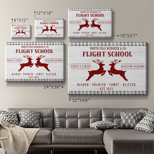 Flight School Premium Gallery Wrapped Canvas - Ready to Hang
