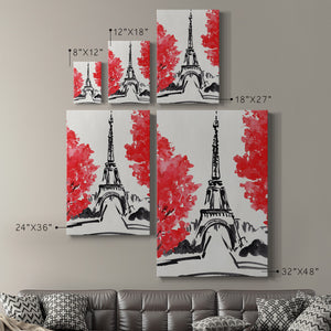 Day in Paris I Premium Gallery Wrapped Canvas - Ready to Hang
