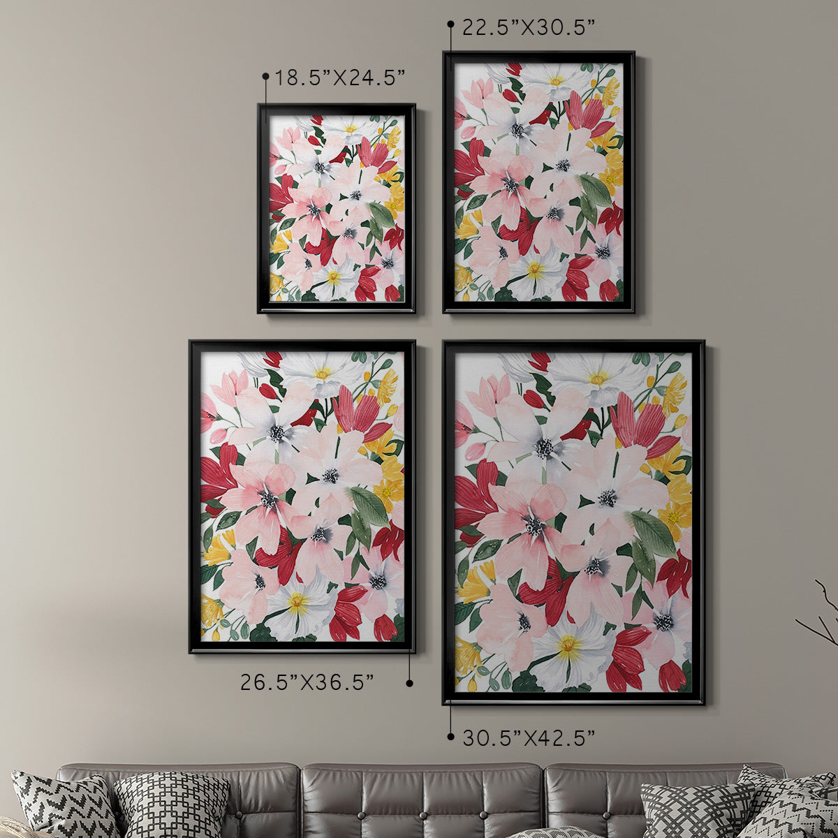 Spring Bliss I Premium Framed Print - Ready to Hang