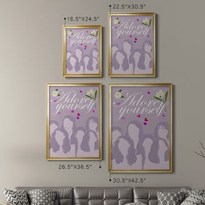 Happy Galentine's Day Collection B Premium Framed Print - Ready to Hang