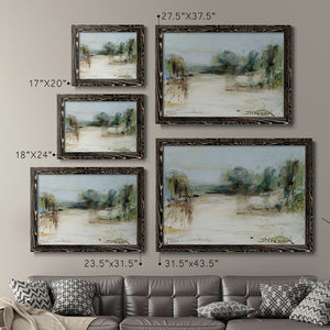 Wintery Horizon III-Premium Framed Canvas - Ready to Hang