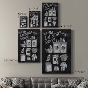 Laundry Room Premium Gallery Wrapped Canvas - Ready to Hang