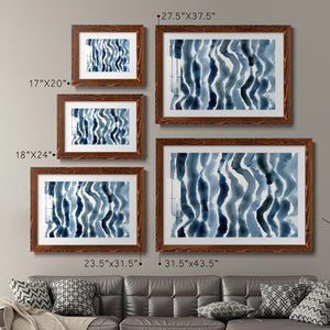 True Blue Wave II-Premium Framed Print - Ready to Hang